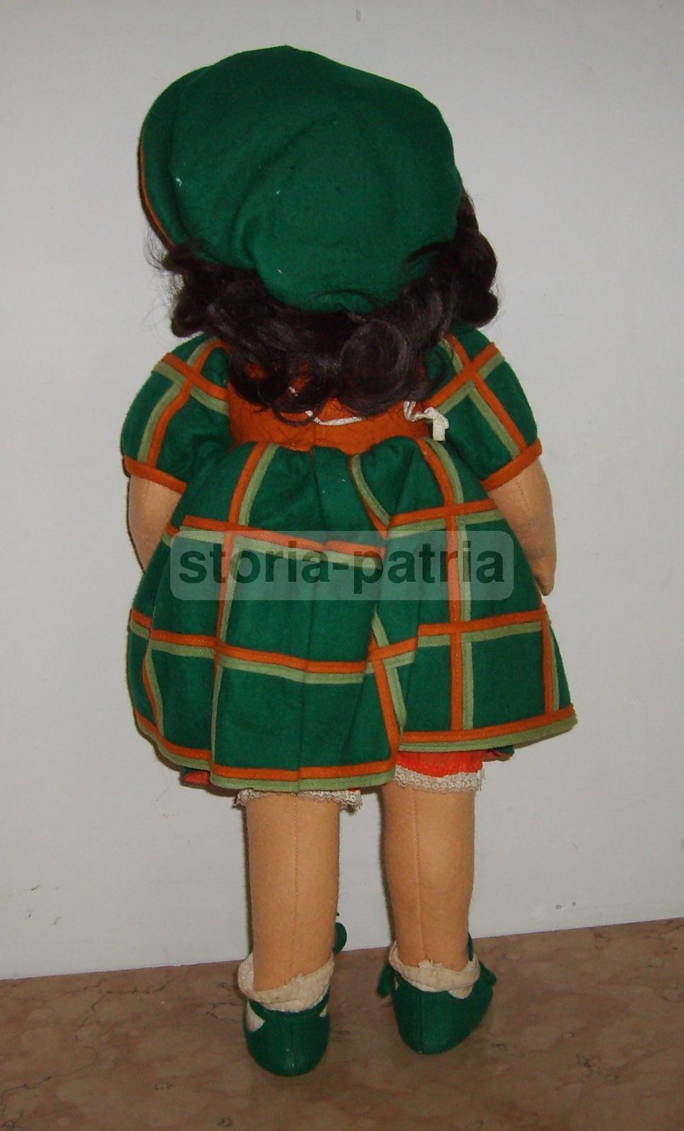 Bellissima Bambola d'Epoca, Firmata Lenci, Decorativa E Da Collezione, Pannolenci immagine 17