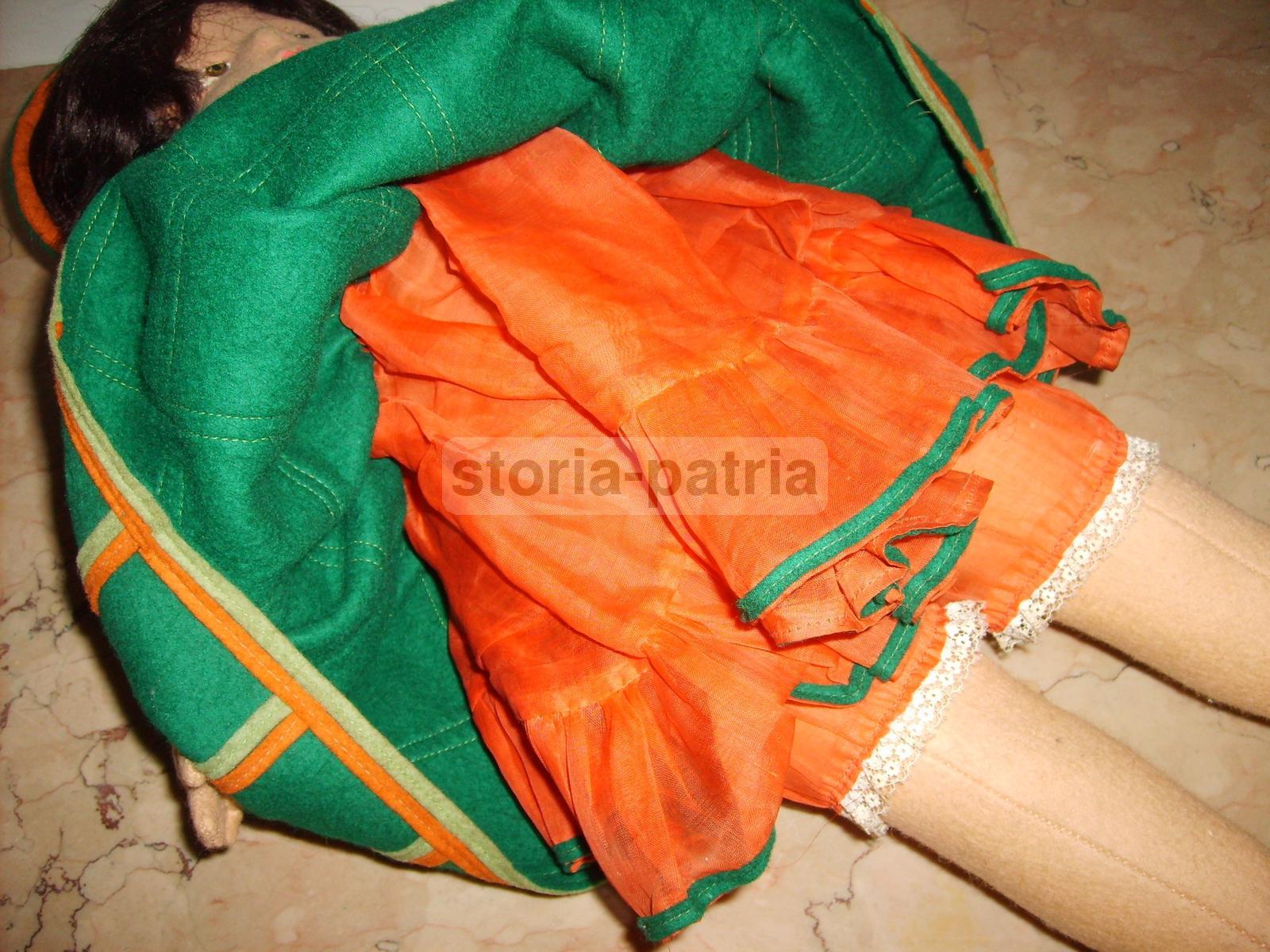 Bellissima Bambola d'Epoca, Firmata Lenci, Decorativa E Da Collezione, Pannolenci immagine 18