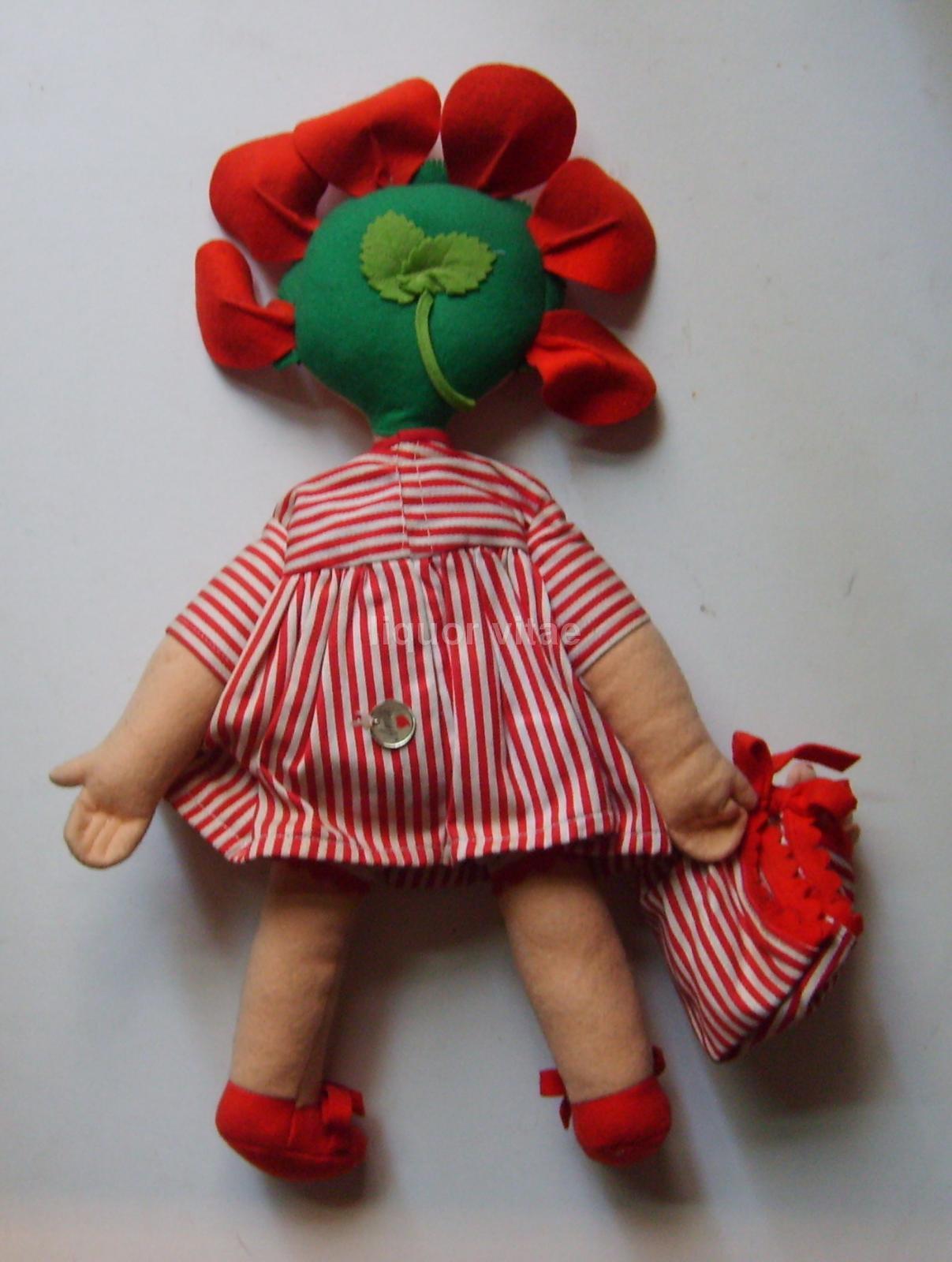 Giochi d'Epoca, Bambola Anili, Torino, Panno Lenci, Con Maialini, Bellissima, Inusuale immagine 14