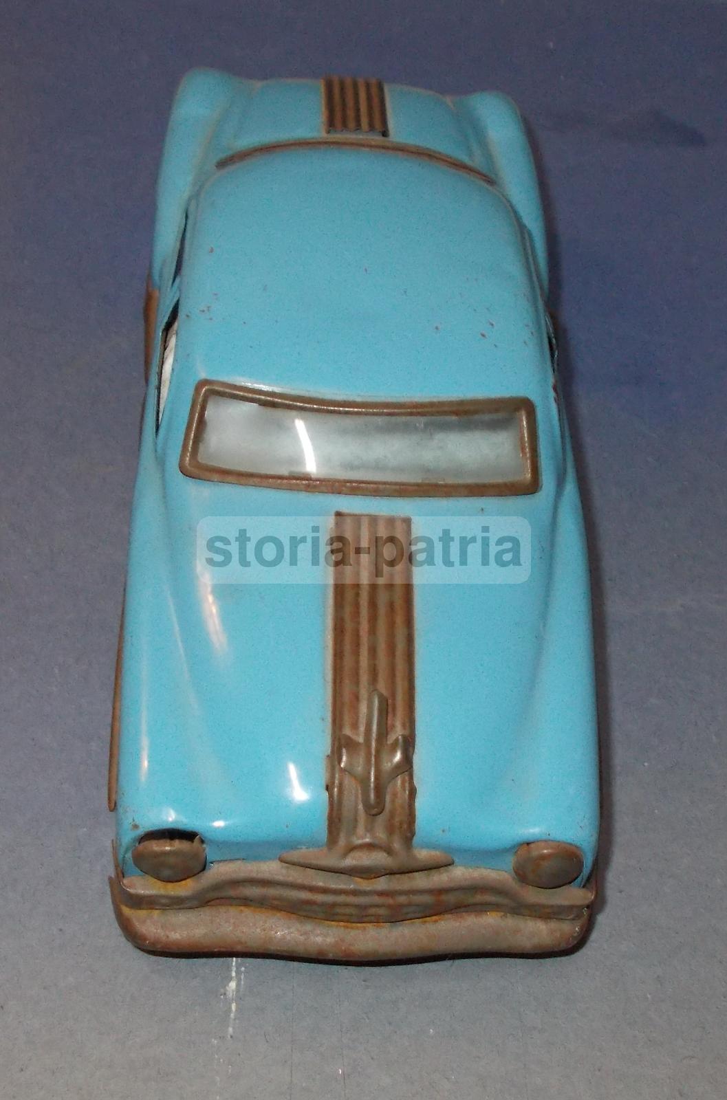 Graziosa Automobilina d'Epoca, Decorativa, Da Collezione, Bella Colorazione, Metallo immagine 8