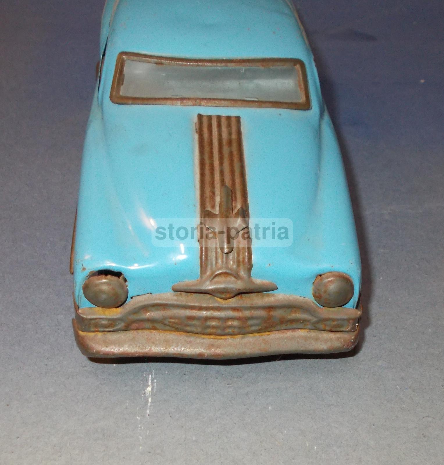 Graziosa Automobilina d'Epoca, Decorativa, Da Collezione, Bella Colorazione, Metallo immagine 9
